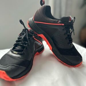 Reebok women Black and Orange Athletic Shoes